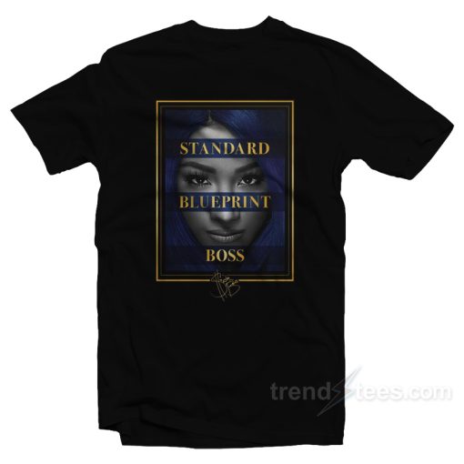 Sasha Banks – Standard Blueprint Boss T-Shirt