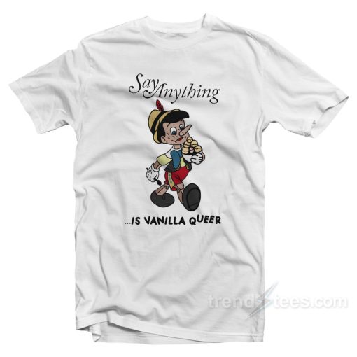 Say Anything – Vanilla T-Shirt