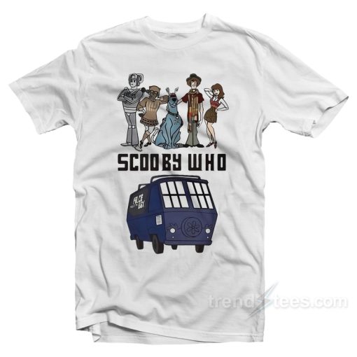 Scooby Who Parody Doctor Who T-Shirt For Unisex