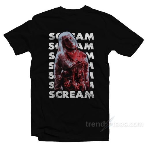 Scream Horror Movie T-Shirt For Unisex
