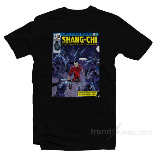 Shang-Chi And The Legend of The Ten Rings Comic Book Cover T-Shirt