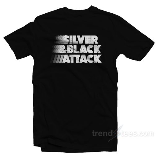 Silver &amp Black Attack T-Shirt