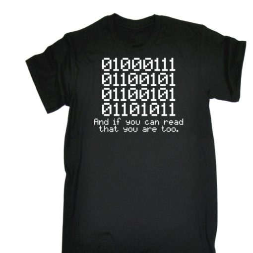 0100 Binary And If You Can Read That Shirt