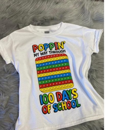 100th Day of School Poppin Shirt