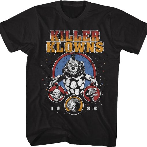 1988 Collage Killer Klowns From Outer Space T-Shirt