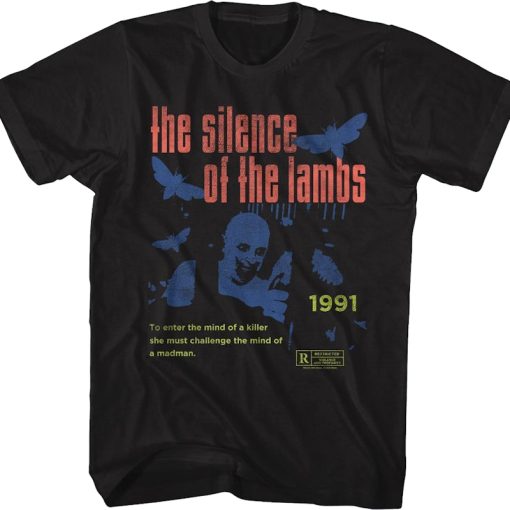 1991 Poster Silence Of The Lambs T-Shirt