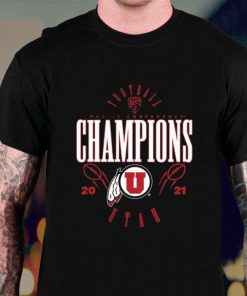 2021 PAC 12 Utah Utes Football Conference Champions Shirt 1