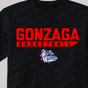 2022 Gonzaga University Bulldogs Shirt NCAA Basketball T-Shirt
