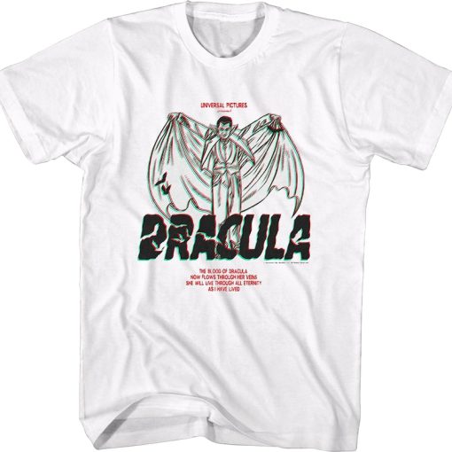 3-D Blood Of Dracula T-Shirt