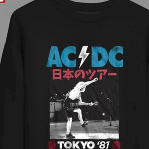 ACDC Tokyo Japan Tour 1981 Sweatshirt