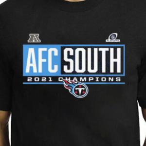 AFC Division Champions Tennessee Titans 2021  Shirt