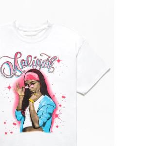 Aaliyah Airbrushed Shirt