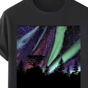 Alaskan Aurora Aurora Borealis Northern Lights Shirt