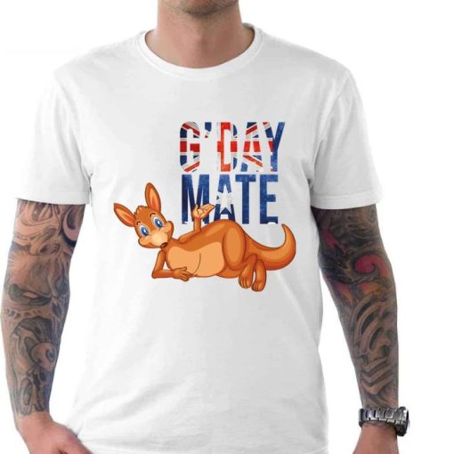 Australia Gday Mate Funny Kangaroo Shirt