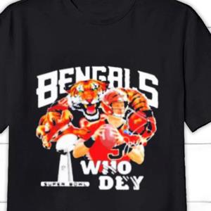 Bengals Who Dey  Joe Burrow Cincinnati Shirt