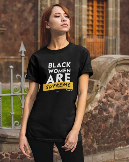 Black Women Are Supreme Naacp Store Merch Ketanji Brown Jackson April Ryan shirt