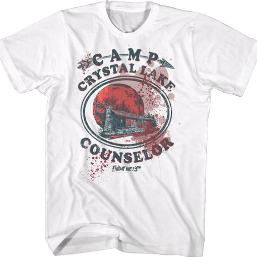 Bloody Camp Crystal Lake Counselor T-Shirt