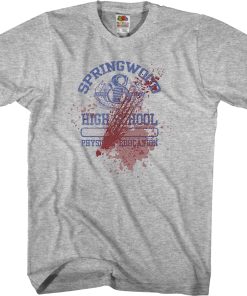 Bloody Springwood High Nightmare On Elm Street T-Shirt
