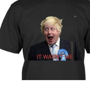 Boris Johnson It wasn’t you Shirt