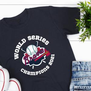 Braves Cross Bats 2021 Champions Shirt