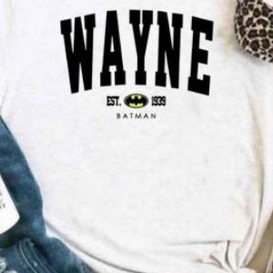 Bruce Wayne Batman Varsity shirt
