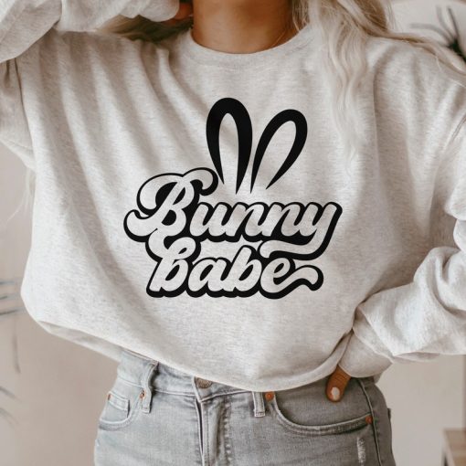 Bunny Babe Easter Shirt