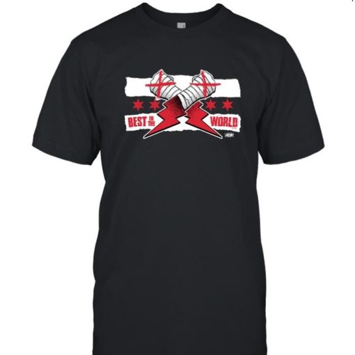 CM Punk Best In The World Variant Shop Aew Shirt