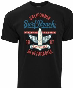 California Surf Beach Champion Sea Ocean Wave Summer Shirt