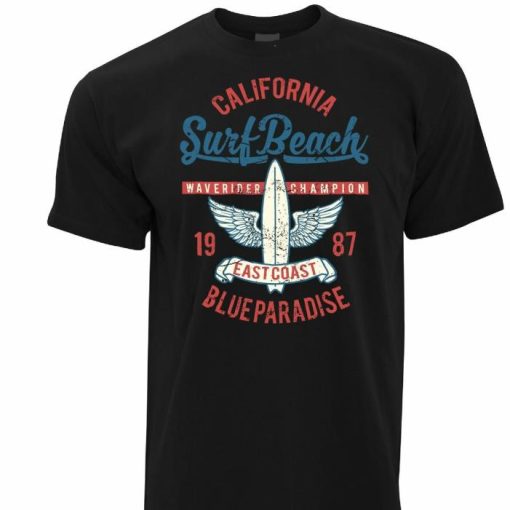 California Surf Beach Champion Sea Ocean Wave Summer Shirt