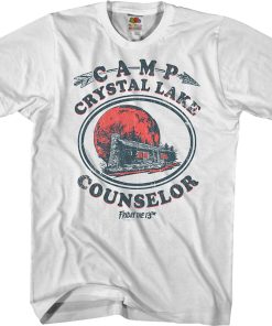 Camp Crystal Lake Counselor Friday the 13th T-Shirt