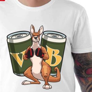 Cartoon Australian Boxing Kangaroo Shirt