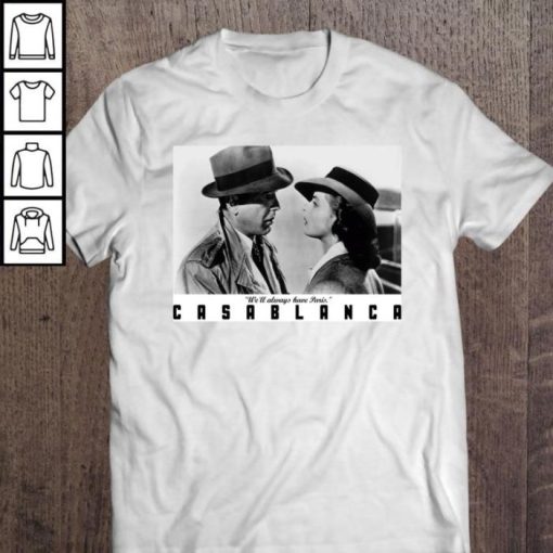 Casablanca We’ll Always Have Paris Slim Fit Shirt