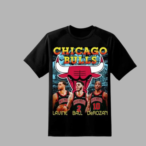 Chicago Bulls Inspired 90s Style Retro Vintage Graphic T Shirt