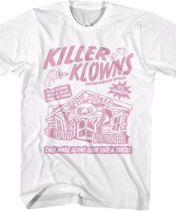 Circus Poster Killer Klowns From Outer Space T-Shirt