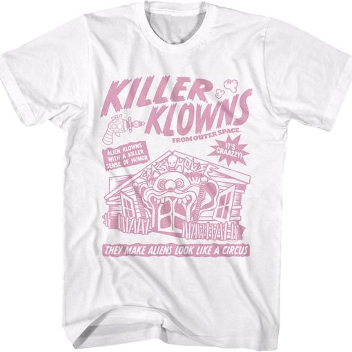 Circus Poster Killer Klowns From Outer Space T-Shirt