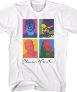 Classic Pop Art Universal Monsters T-Shirt