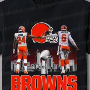 Cleveland Browns Chubb And Mayfield Signatures Shirt