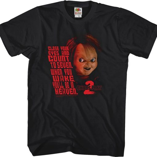 Close Your Eyes Child’s Play 2 T-Shirt