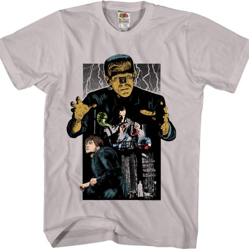 Collage Frankenstein T-Shirt