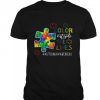 Color Outside The Lines Autism Awareness Shirt