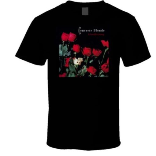 Concrete Blonde Band Bloodletting Album Logo Shirt