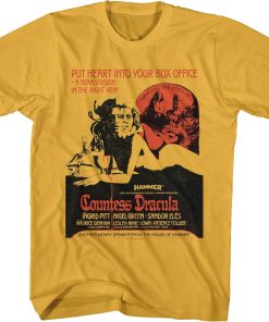 Countess Dracula Hammer Films T-Shirt