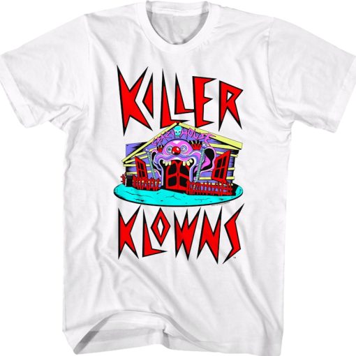 Crazy House Killer Klowns From Outer Space T-Shirt