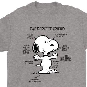 DELITAnatomy As The Perfect Friend Snoopy Shirts