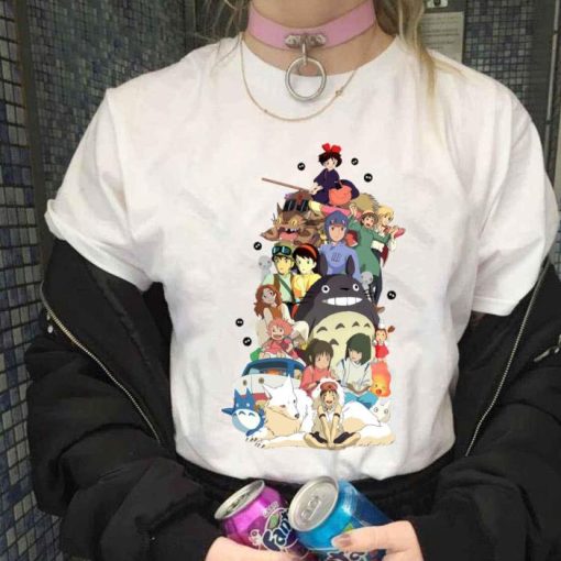 DELITAnime Ghibli Characters Bundles Shirt