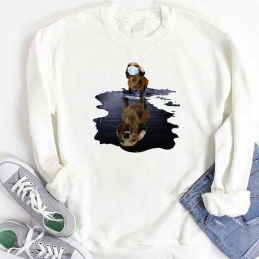 Dachshund Dog Water Reflection Sweatshirt