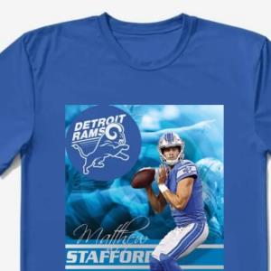 Detroit Rams Mathew Stafford LA Lions Shirt