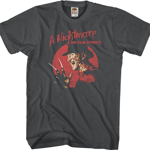 Distressed Freddy Krueger Nightmare On Elm Street T-Shirt