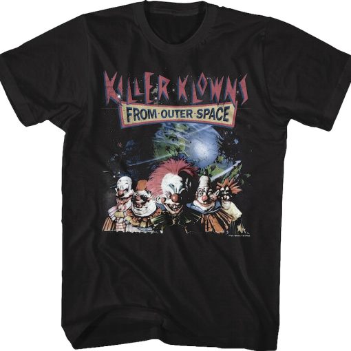 Distressed Killer Klowns From Outer Space T-Shirt