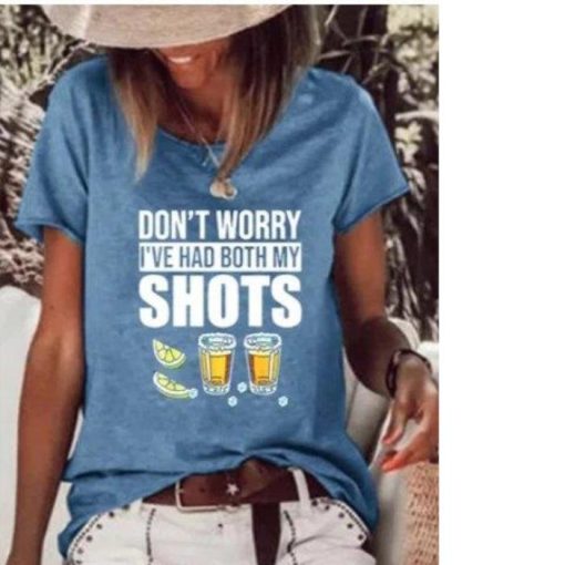 Don’t Worrry I’ve Both My Shots Lemon Water Shirt